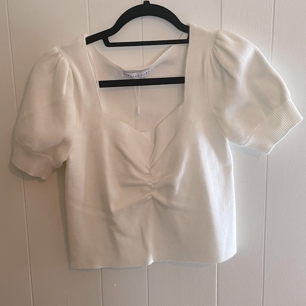 White sweater
